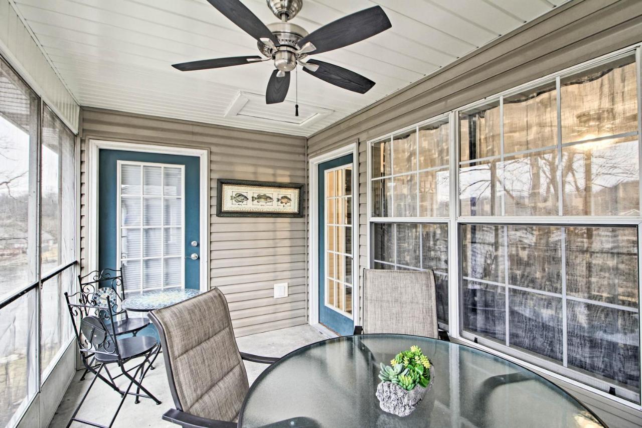 Updated Lake Taneycomo Condo With Screened Porch! แบรนสัน ภายนอก รูปภาพ